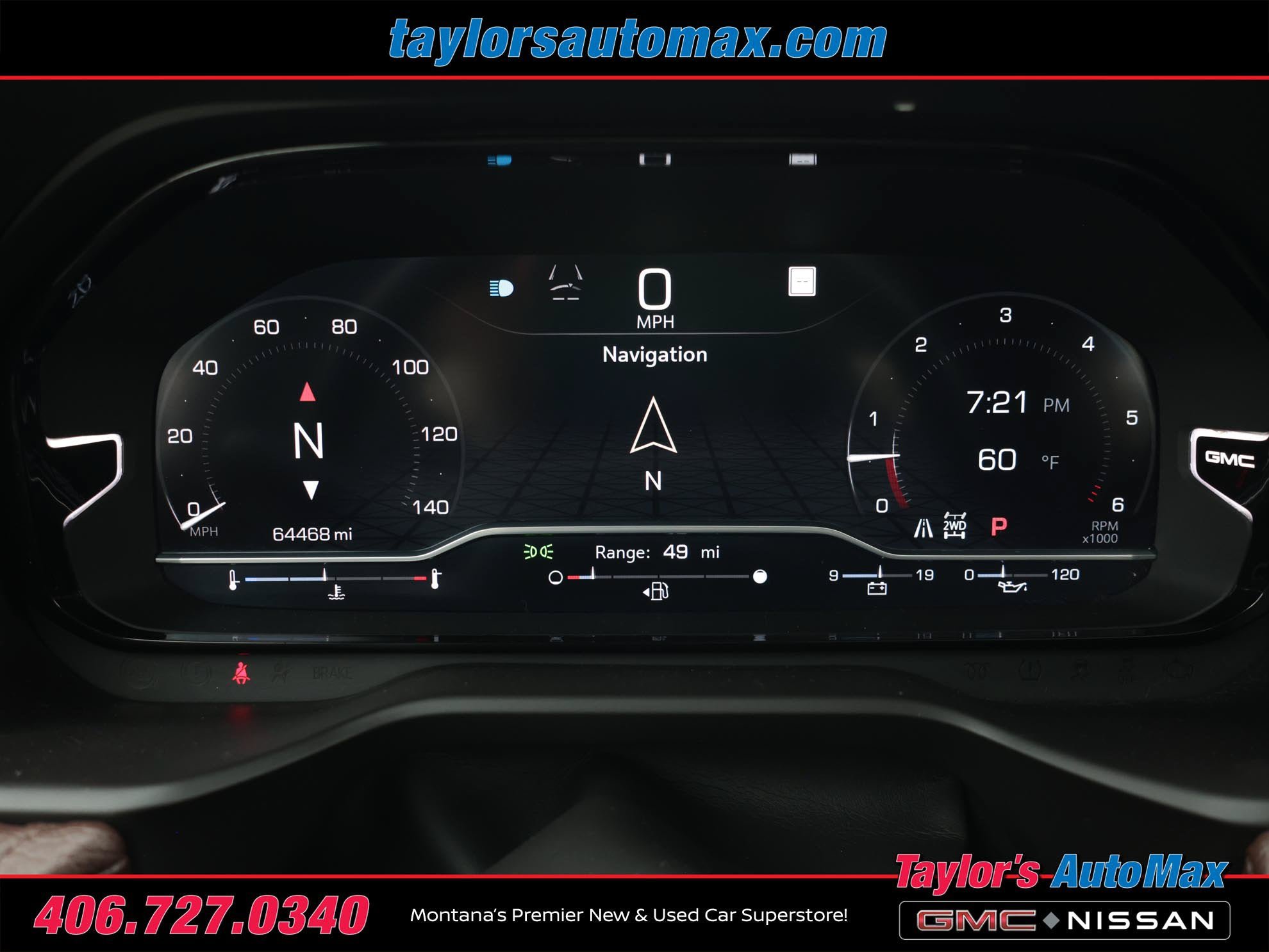 Used 2022 GMC Yukon Denali w/ Advanced Technology Package AWD/4WD image 9