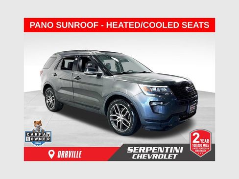 Used 2019 Ford Explorer Sport w/ Equipment Group 401A AWD/4WD image 1