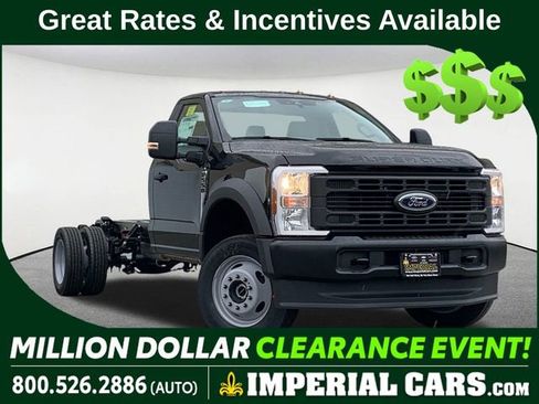 New 2025 Ford F550 4x4 Regular Cab Super Duty w/ Snow Plow Prep Package image 1