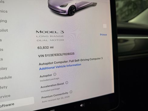 Used 2020 Tesla Model 3 Long Range image 16