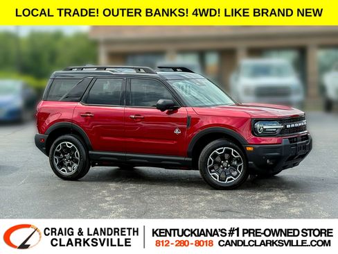 Used 2025 Ford Bronco Sport Outer Banks w/ Outer Banks Tech Package+ AWD/4WD image 1