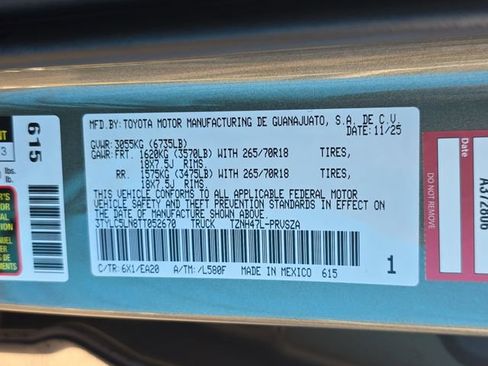 New 2026 Toyota Tacoma TRD Off-Road image 35