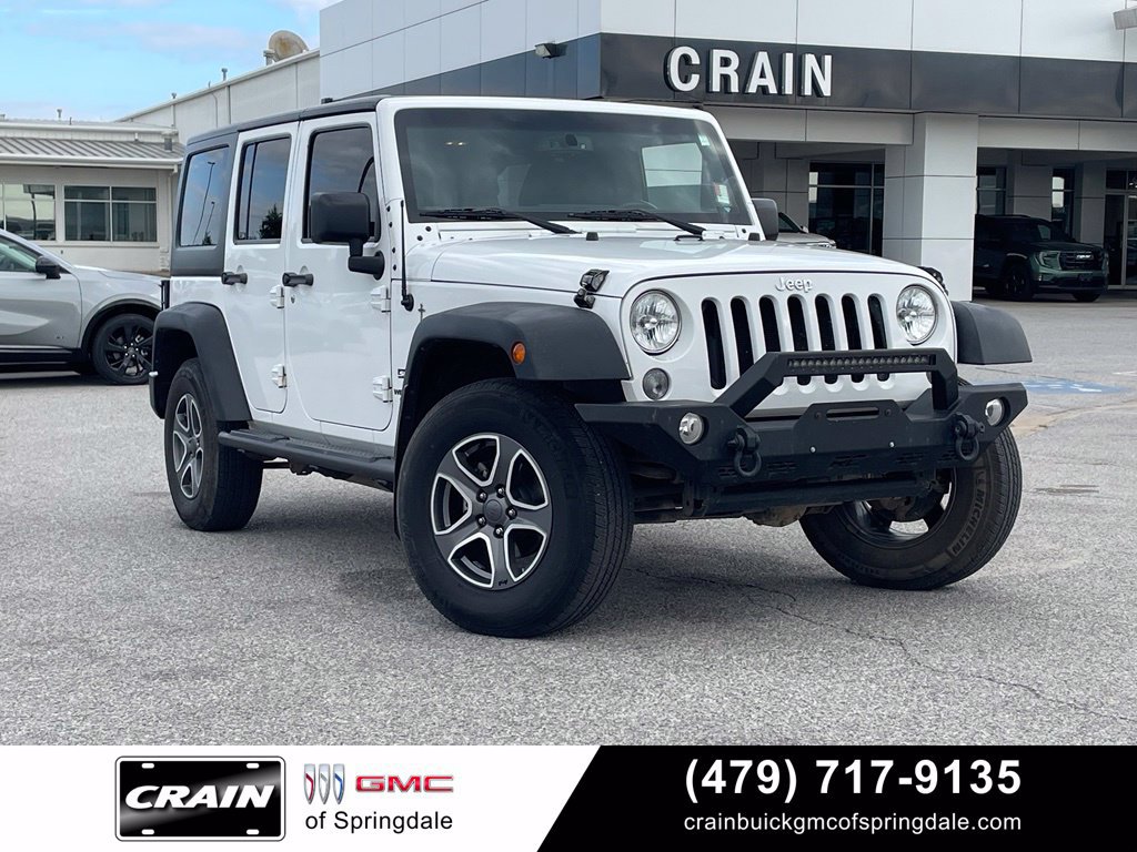 Used 2015 Jeep Wrangler Unlimited Sport w/ Quick Order Package 23S AWD/4WD image 1