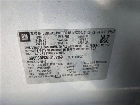 Used 2018 Chevrolet Silverado 1500 LT w/ Texas Edition image 13