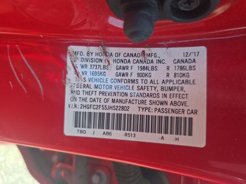 Used 2018 Honda Civic LX image 32