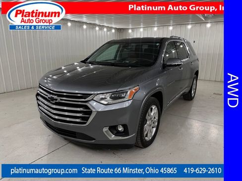 Used 2019 Chevrolet Traverse High Country w/ LPO, Floor Liner Package AWD/4WD image 1