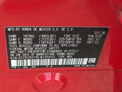 Used 2020 Honda HR-V Sport image 32