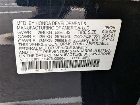 New 2026 Acura MDX SH-AWD w/ Technology Package image 20