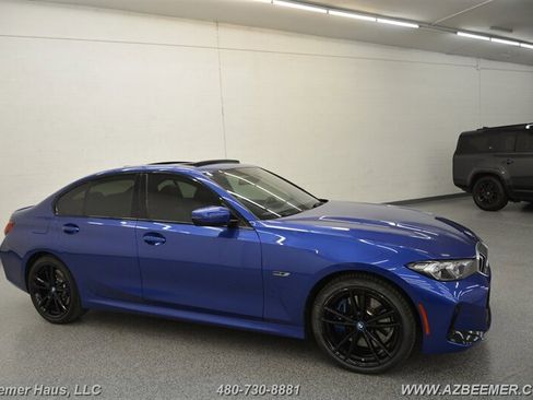 Used 2023 BMW 330e w/ M Sport Package RWD image 7