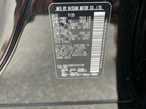 New 2026 INFINITI QX80 4WD w/ Sport Exterior Package image 23