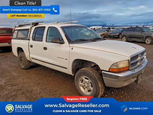 Used 2001 Dodge Dakota 4x4 Quad Cab image 5