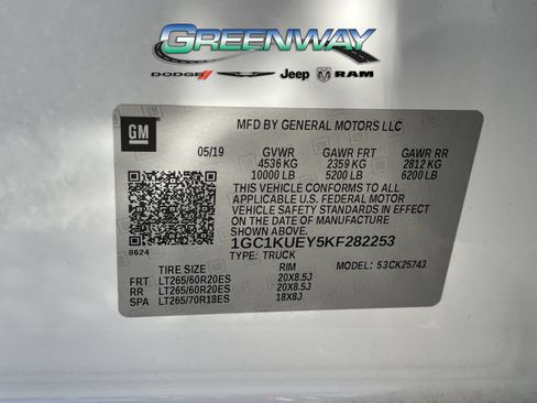 Used 2019 Chevrolet Silverado 2500 High Country w/ Duramax Plus Package AWD/4WD image 35
