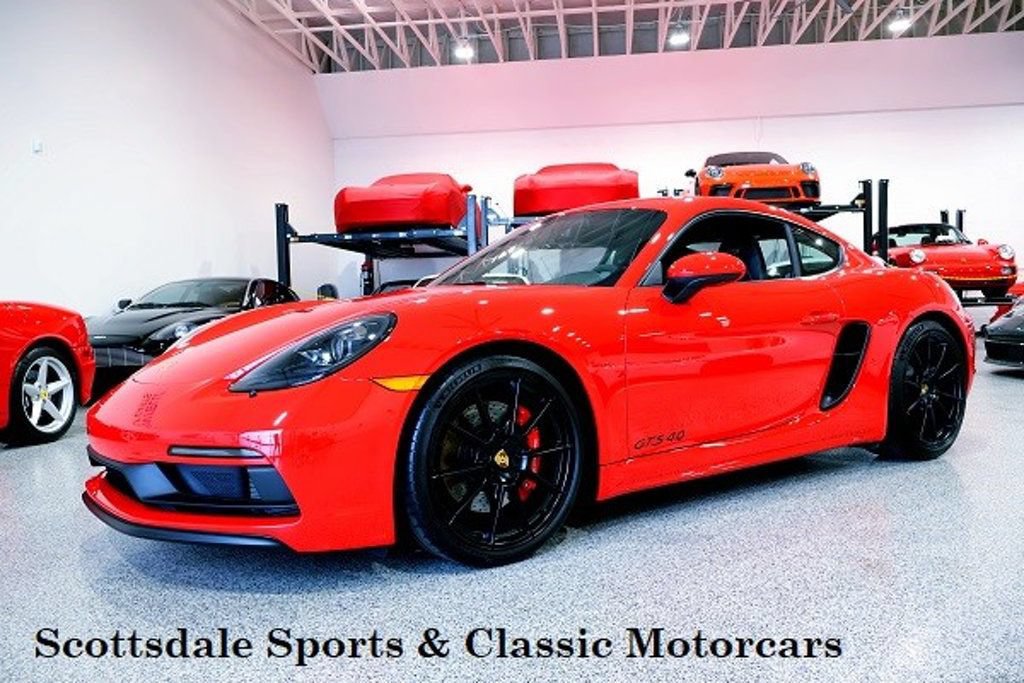 Used 2023 Porsche 718 Cayman GTS w/ GTS Interior Package RWD image 2