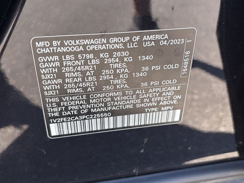 Used 2023 Volkswagen Atlas Cross Sport SEL Premium R-Line AWD/4WD image 37