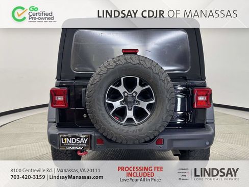 Certified 2020 Jeep Wrangler Unlimited Rubicon AWD/4WD image 8