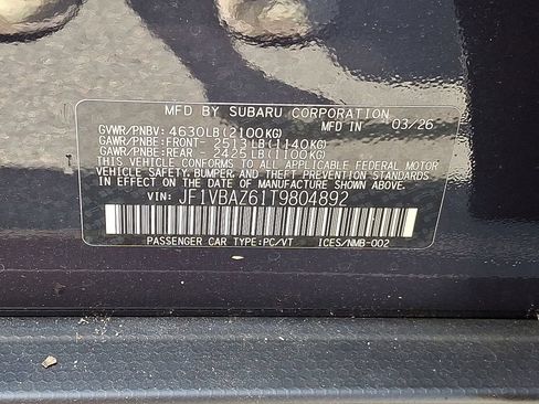 New 2026 Subaru WRX tS w/ WRX Enhancement Package AWD/4WD image 18