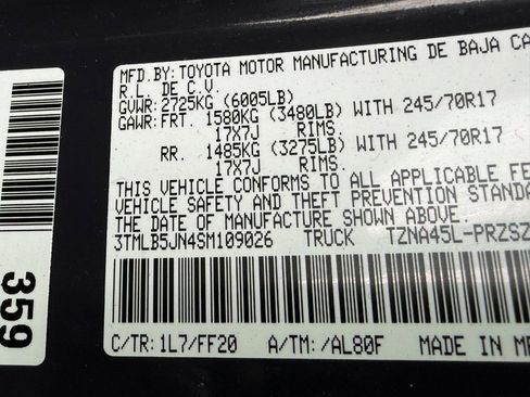 Used 2025 Toyota Tacoma SR5 image 22