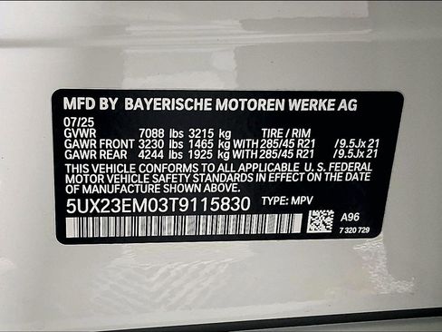 New 2026 BMW X7 xDrive40i w/ M Sport Package image 11