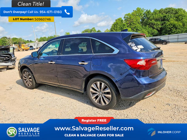 Used 2016 Acura MDX w/ Technology Package AWD/4WD image 3