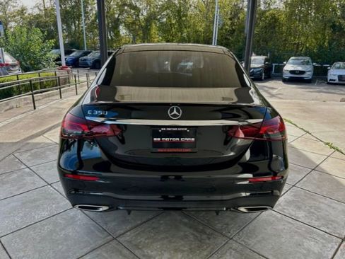 Used 2022 Mercedes-Benz E 350 Sedan w/ AMG Line Exterior image 3