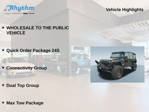 Used 2014 Jeep Wrangler Unlimited Sport w/ Quick Order Package 24S image 5