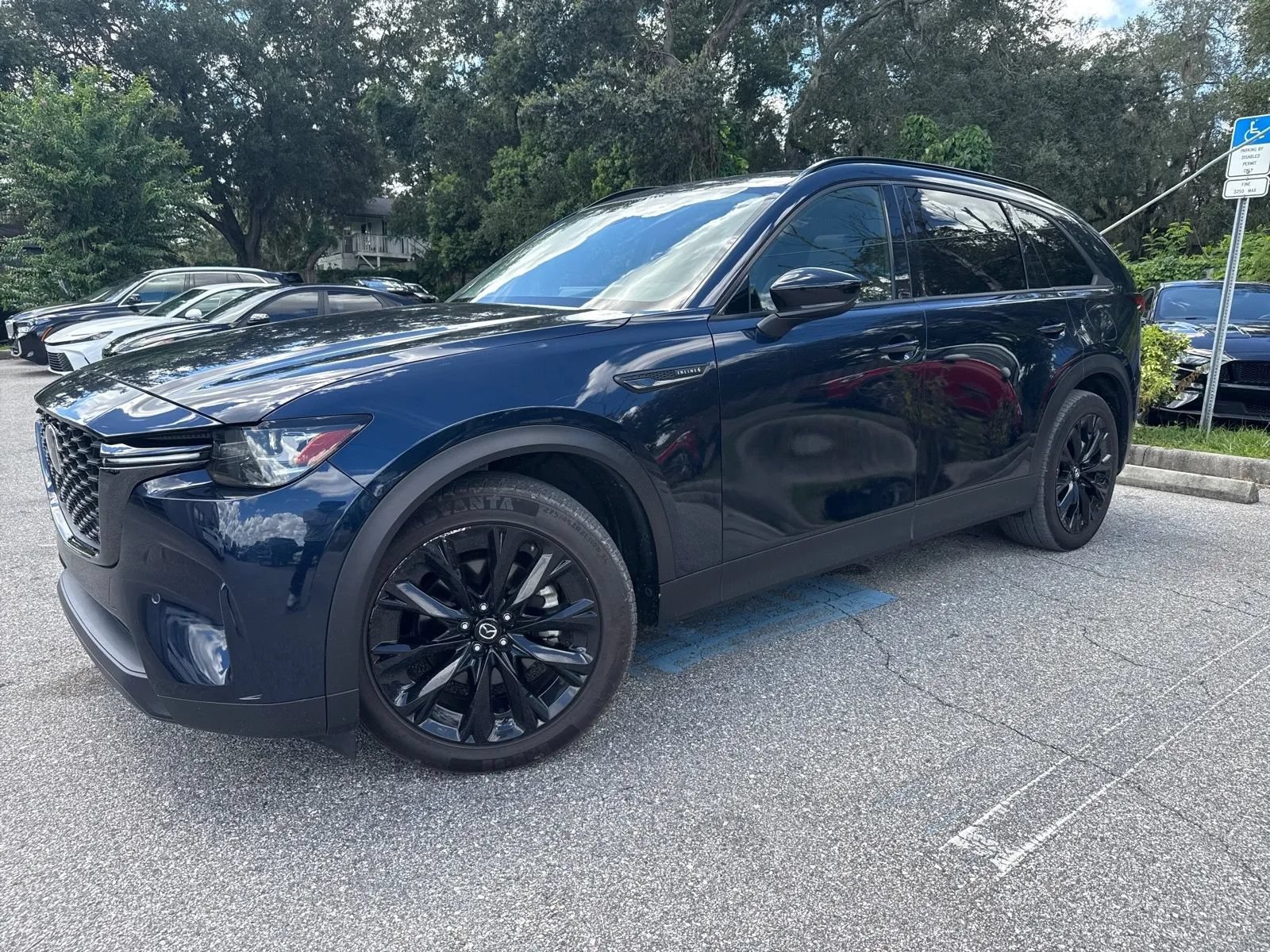 Used 2025 MAZDA CX-90 3.3 Turbo w/ Premium Sport Pkg AWD/4WD image 4