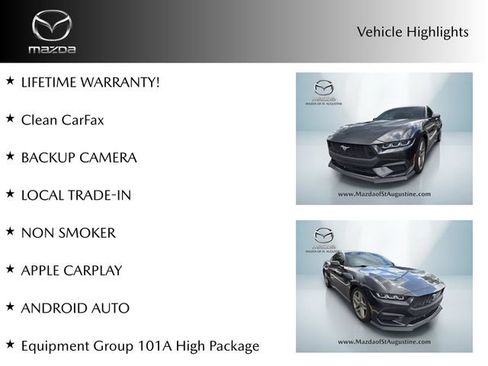 Used 2024 Ford Mustang Coupe RWD image 2