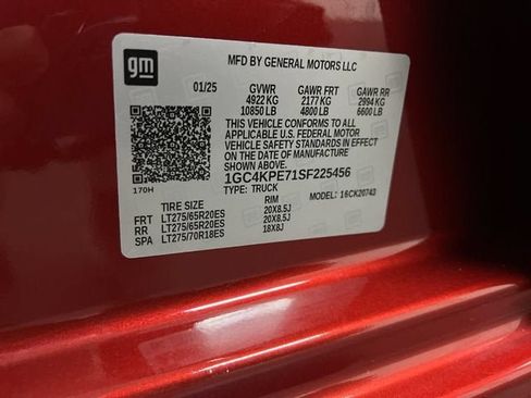 Certified 2025 Chevrolet Silverado 2500 LTZ w/ LTZ Premium Package AWD/4WD image 35