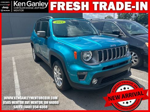 Used 2021 Jeep Renegade Limited AWD/4WD image 2