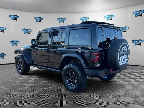 Certified 2022 Jeep Wrangler Unlimited Rubicon 4xe w/ Steel Bumper Group image 4