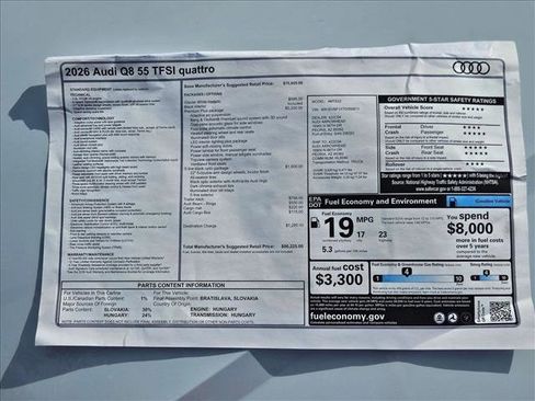 New 2026 Audi Q8 Premium Plus image 17