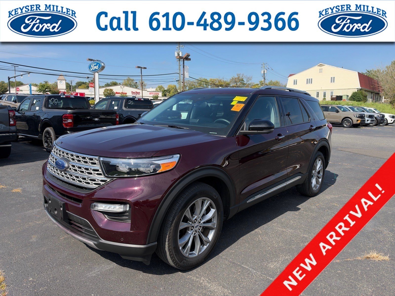 Used 2023 Ford Explorer Limited w/ Limited Technology Package AWD/4WD image 1