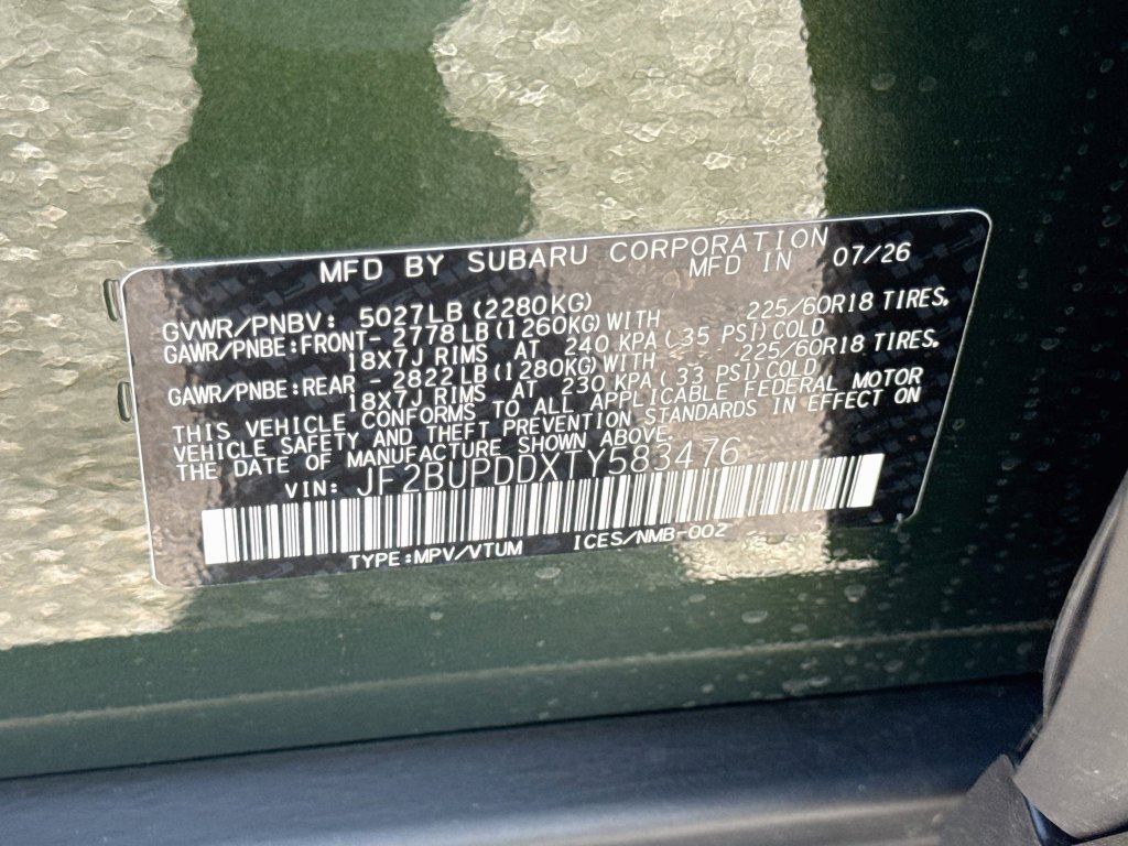 New 2026 Subaru Outback Wilderness AWD/4WD image 42