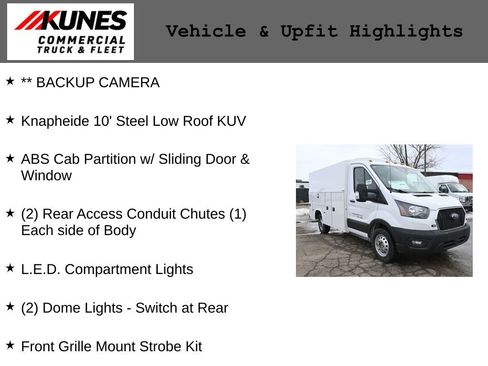 New 2024 Ford Transit 350 AWD w/ Interior Upgrade Package image 3