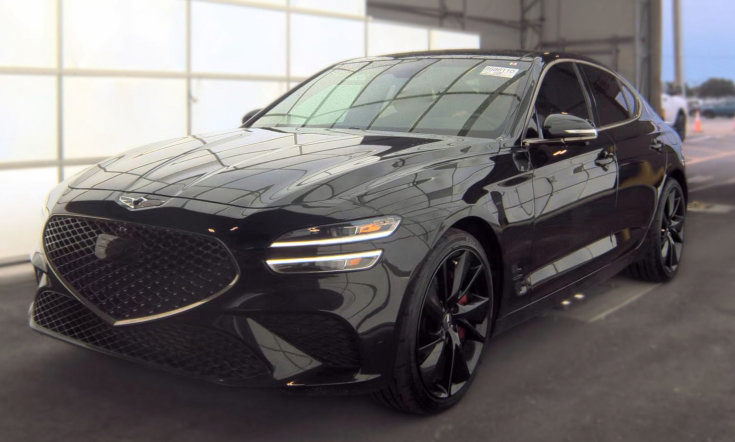 Used 2023 Genesis G70 3.3T w/ Sport Prestige Package RWD image 2