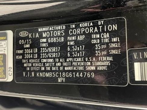 Used 2016 Kia Sedona LX w/ LX Convenience Package FWD image 27