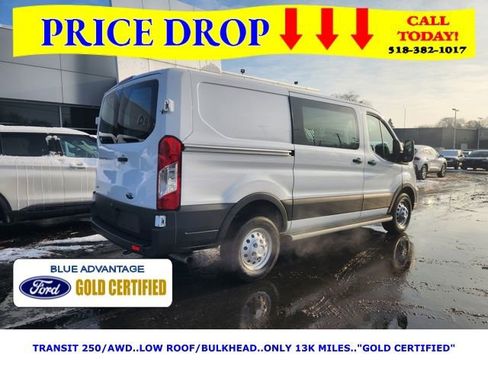 Certified 2024 Ford Transit 250 Low Roof AWD w/ Exterior Upgrade Package image 4