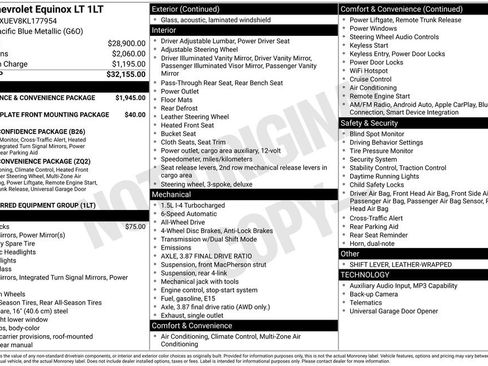 Used 2019 Chevrolet Equinox LT image 2