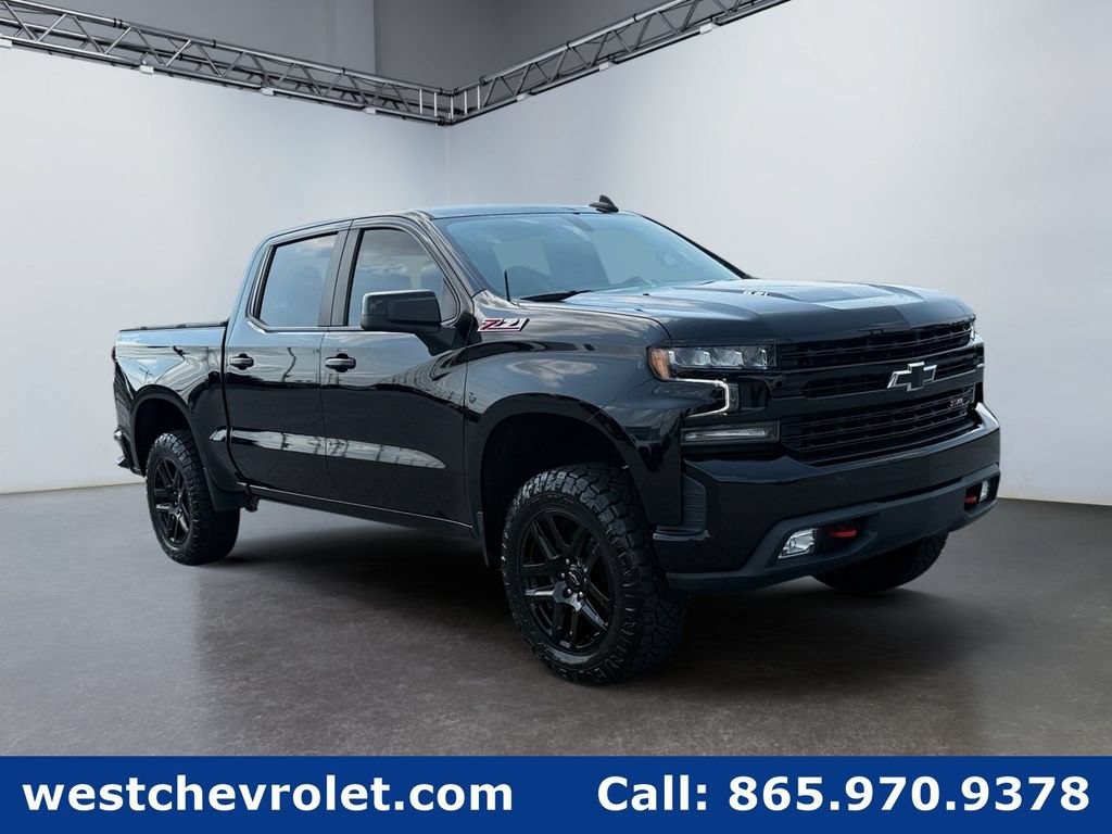 Used 2021 Chevrolet Silverado 1500 LT Trail Boss w/ Bed Protection Package AWD/4WD image 1