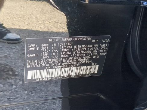 New 2026 Subaru Ascent Limited image 35