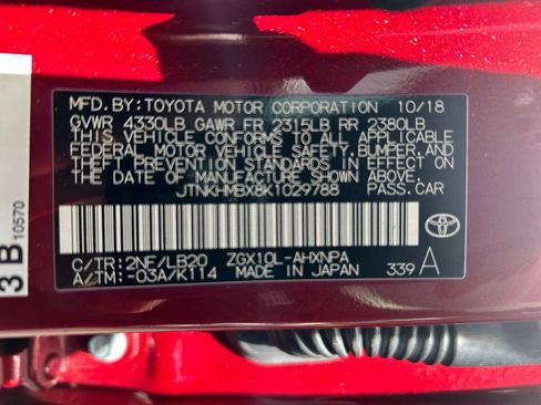 Used 2019 Toyota C-HR Limited FWD image 37