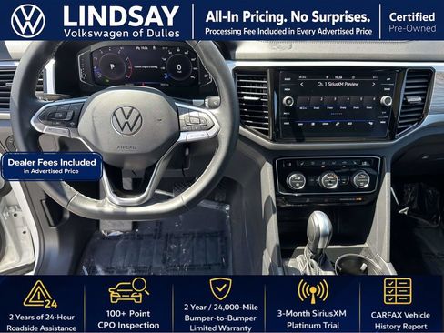 Used 2022 Volkswagen Atlas Cross Sport SE AWD/4WD image 11