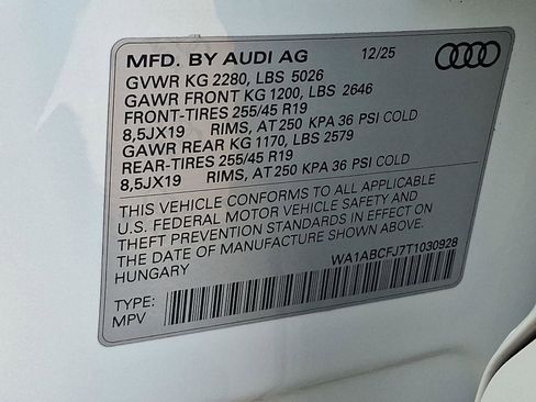 New 2026 Audi Q3 quattro 2.0T AWD/4WD image 22