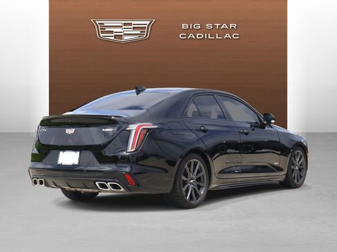 Certified 2025 Cadillac CT4 V w/ Technology Package RWD image 5