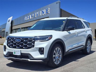 New 2026 Ford Explorer Platinum