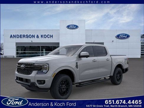 New 2026 Ford Ranger Lariat w/ Black Appearance Package image 1