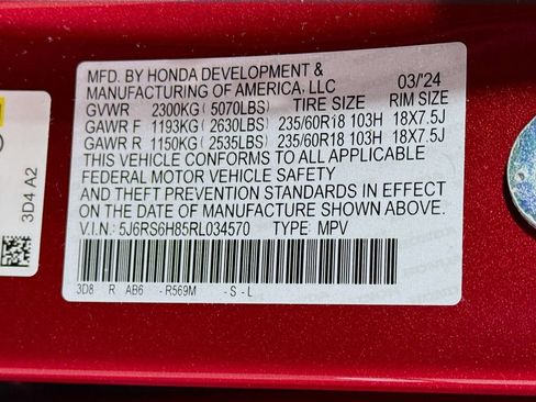 Certified 2024 Honda CR-V Sport-L image 30