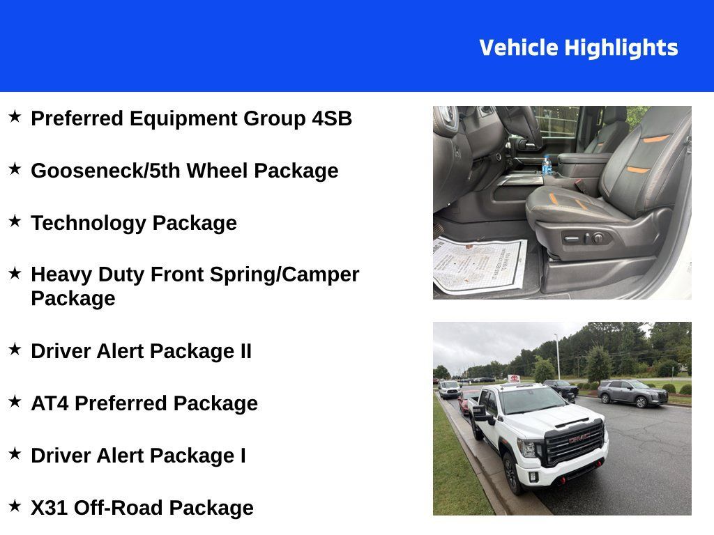 Used 2022 GMC Sierra 2500 AT4 w/ AT4 Preferred Package AWD/4WD image 4