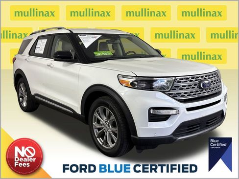 Certified 2021 Ford Explorer Limited w/ Equipment Group 301A image 1