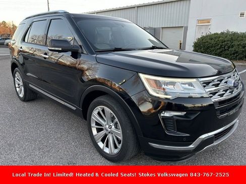 Used 2019 Ford Explorer Limited w/ Class III Trailer Tow Package image 1